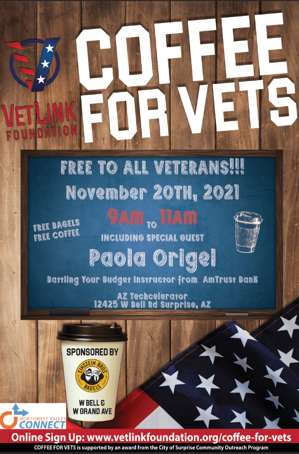 Coffee for Vets with Guest Paolo Origel